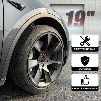 EVBASE Wheel Covers for Tesla Model Y 19" Wheels Aero Performance Style Hubcaps