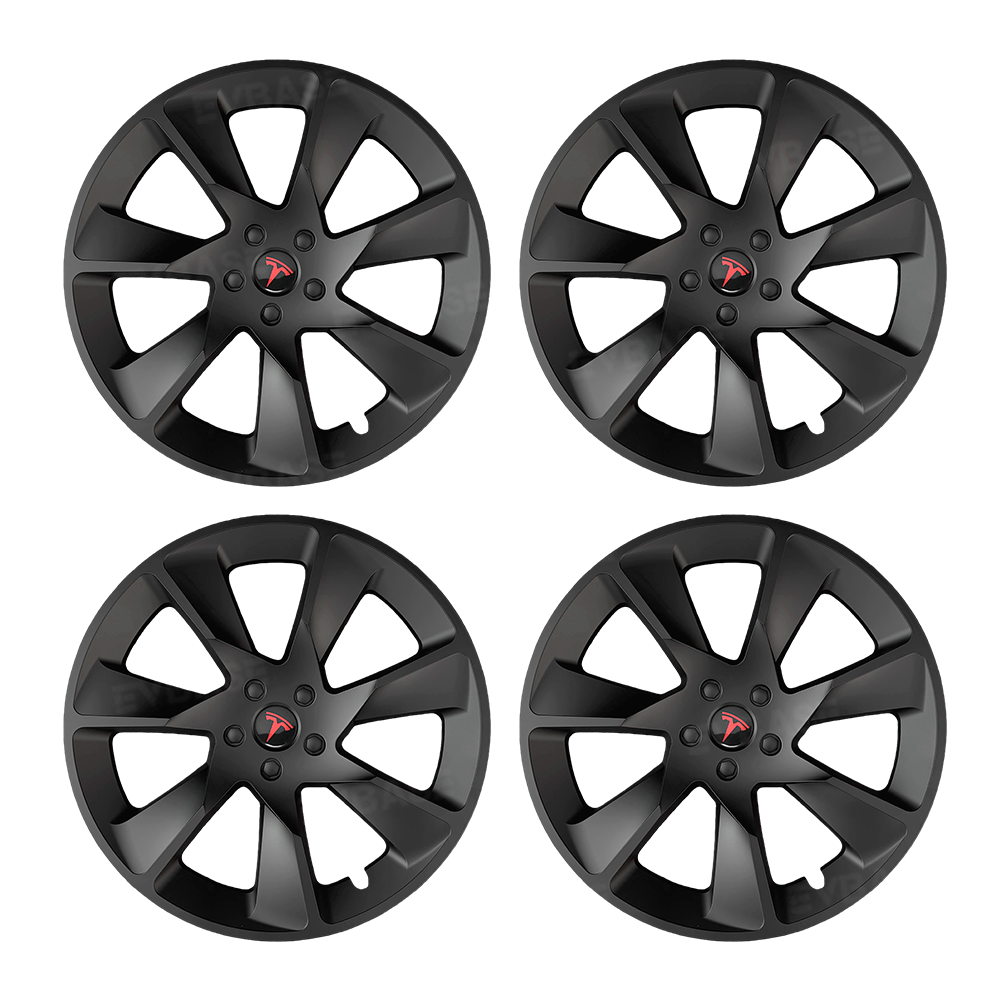 EVBASE Wheel Covers for Tesla Model Y 19" Wheels Aero Performance Style Hubcaps