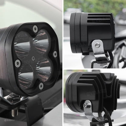 Cybertruck LED Pod Ditch Light Kit A Pillar LED High Power Auxiliary Off-Road Lights with Factory Screen Control