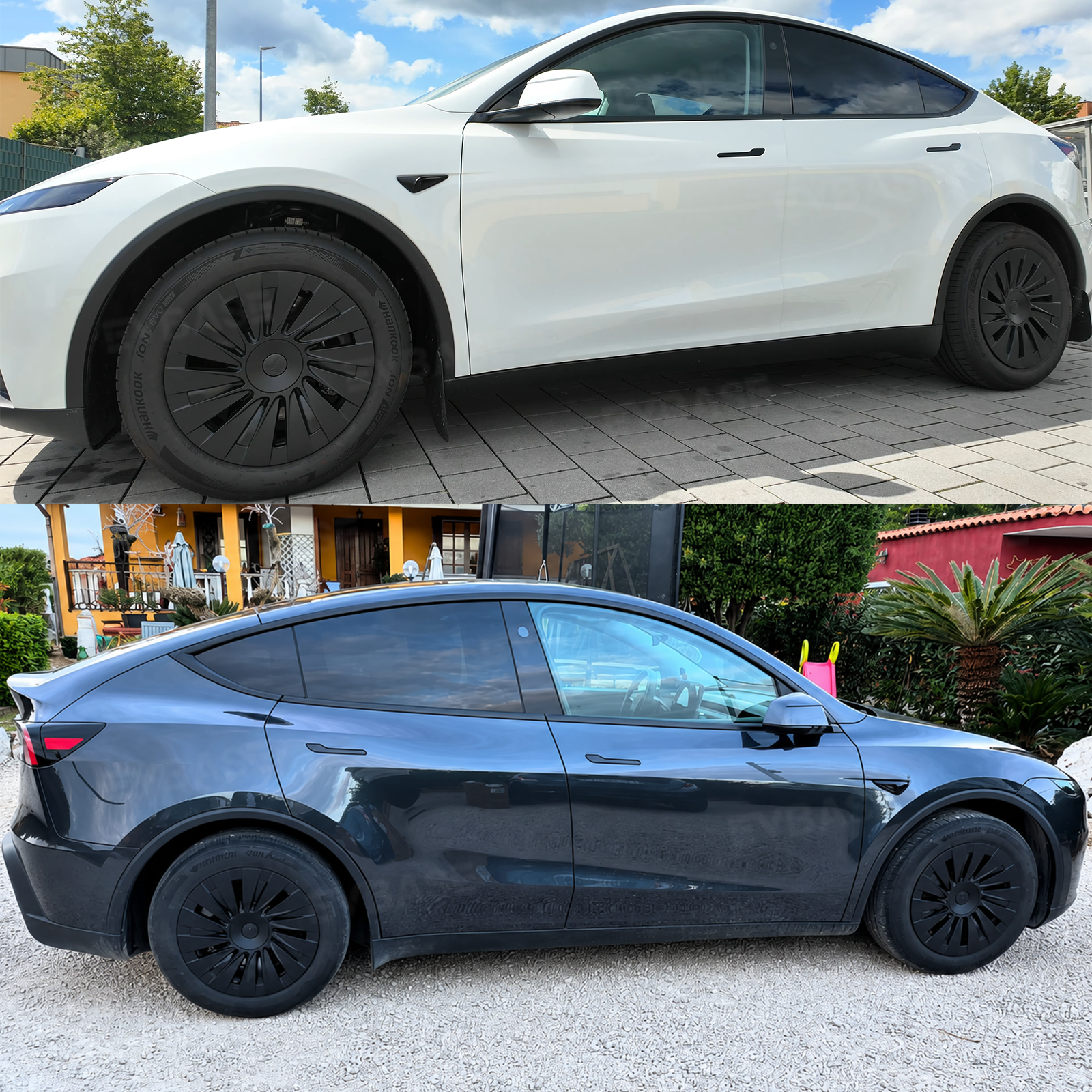 Model Y Juniper Standard 18" Wheel Covers for Tesla Aperture Wheels Induction Style Hubcaps