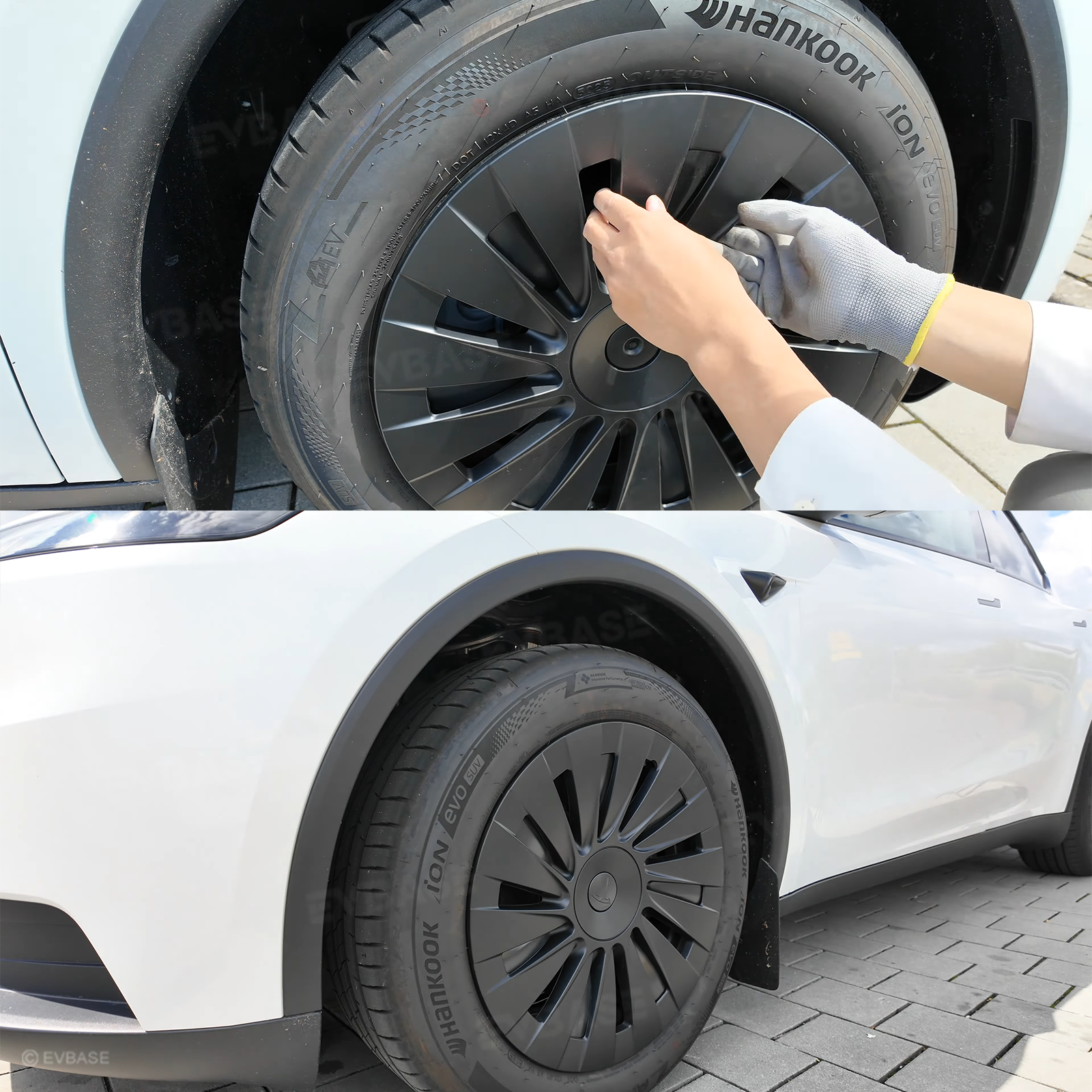 Model Y Juniper Standard 18" Wheel Covers for Tesla Aperture Wheels Induction Style Hubcaps