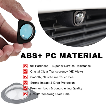 Model Y Juniper Standard Front & Rear Camera Lens Guard Protective Covers ABS Camera Protector Impact Resistant & Clears Fog Fast