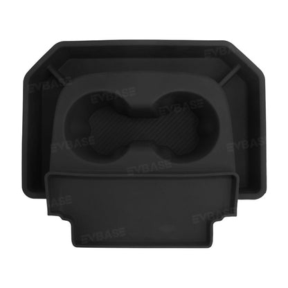 Model Y Juniper Standard Silicone Cup Holder Organizer Anti-Rattle Center Console Storage Organizer Tray