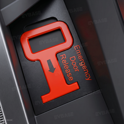 Cybertruck Rear Emergency Door Release Handles Safety Emergency Escape Pull Tabs