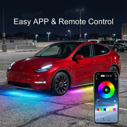 Model 3/Y Chassis Streamer Ambient Lights Underglow Tesla Underbody Light Kit