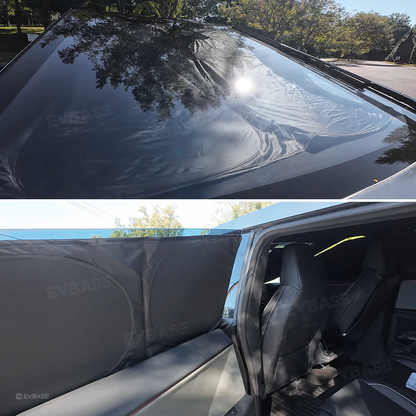 Tesla Cybertruck Side Window Sunshade Windshield Privacy Shade UV Rays Protection Sunproof Sun Visor