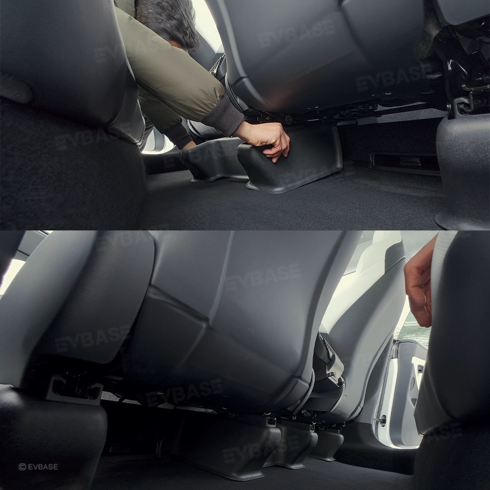 Model Y Juniper Standard Seat Slide Rail Anti-Kick Guard Under-Seat Full Coverage Protector Pad