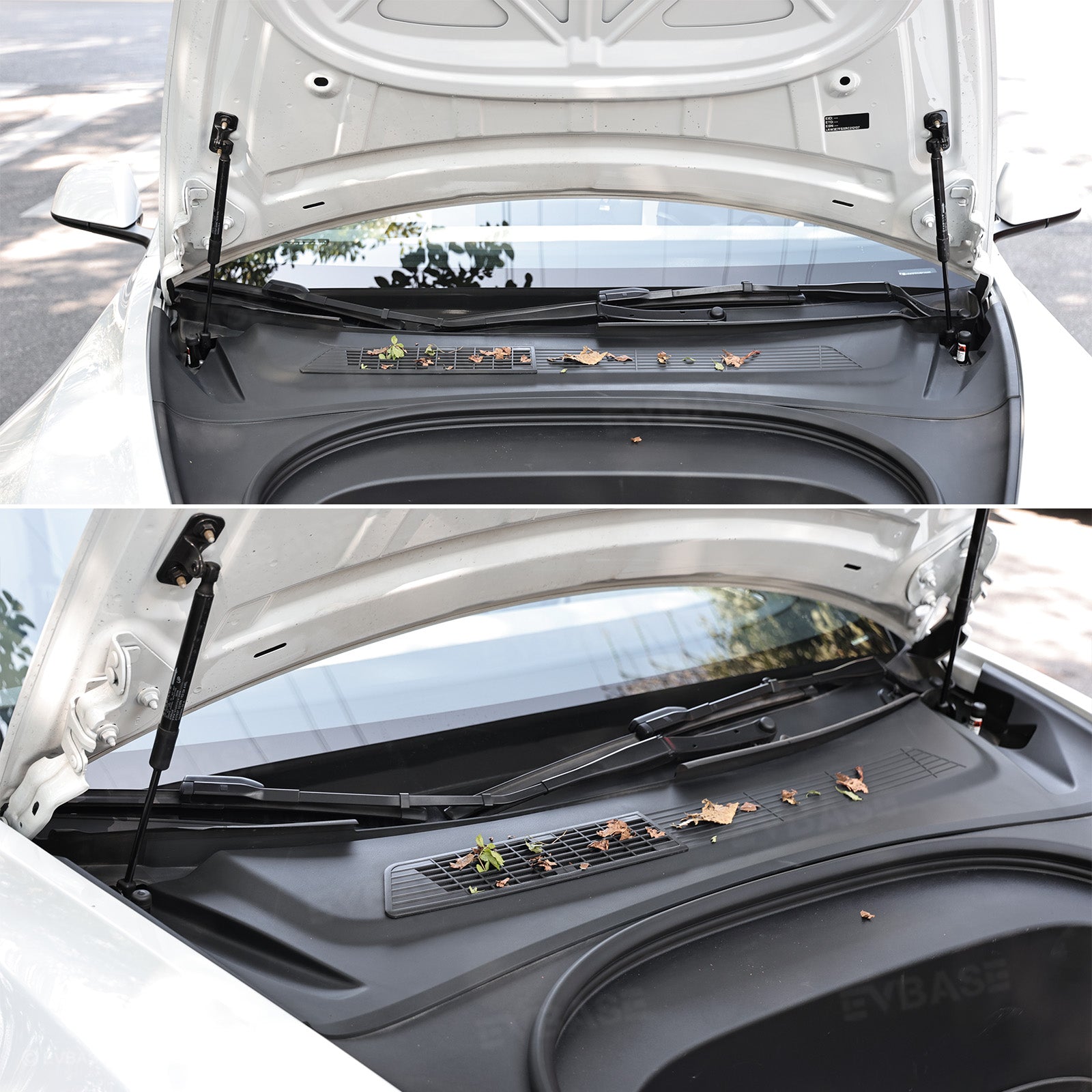 Model 3 Highland Radiator Grille Mesh Insert & Air Intake Vent Cover & Under-Seat Air Vent Cover Backseat Air Flow Outlet Protector