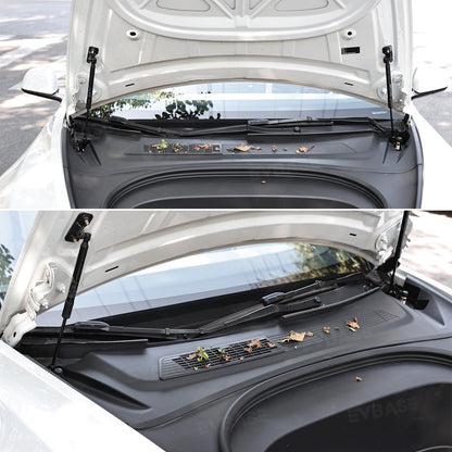 Model 3 Highland Radiator Grille Mesh Insert & Air Intake Vent Cover & Under-Seat Air Vent Cover Backseat Air Flow Outlet Protector