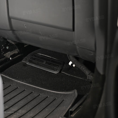 Model 3 Highland Radiator Grille Mesh Insert & Air Intake Vent Cover & Under-Seat Air Vent Cover Backseat Air Flow Outlet Protector