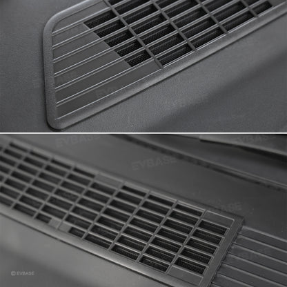 Model 3 Highland Radiator Grille Mesh Insert & Air Intake Vent Cover & Under-Seat Air Vent Cover Backseat Air Flow Outlet Protector