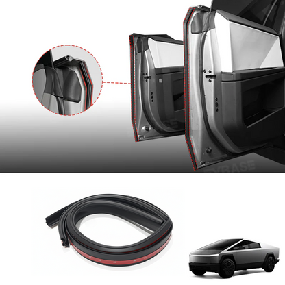 Tesla Cybertruck Door Seal Strip Anti-Collision Protector Shock Absorber Edge Guards 4PCS