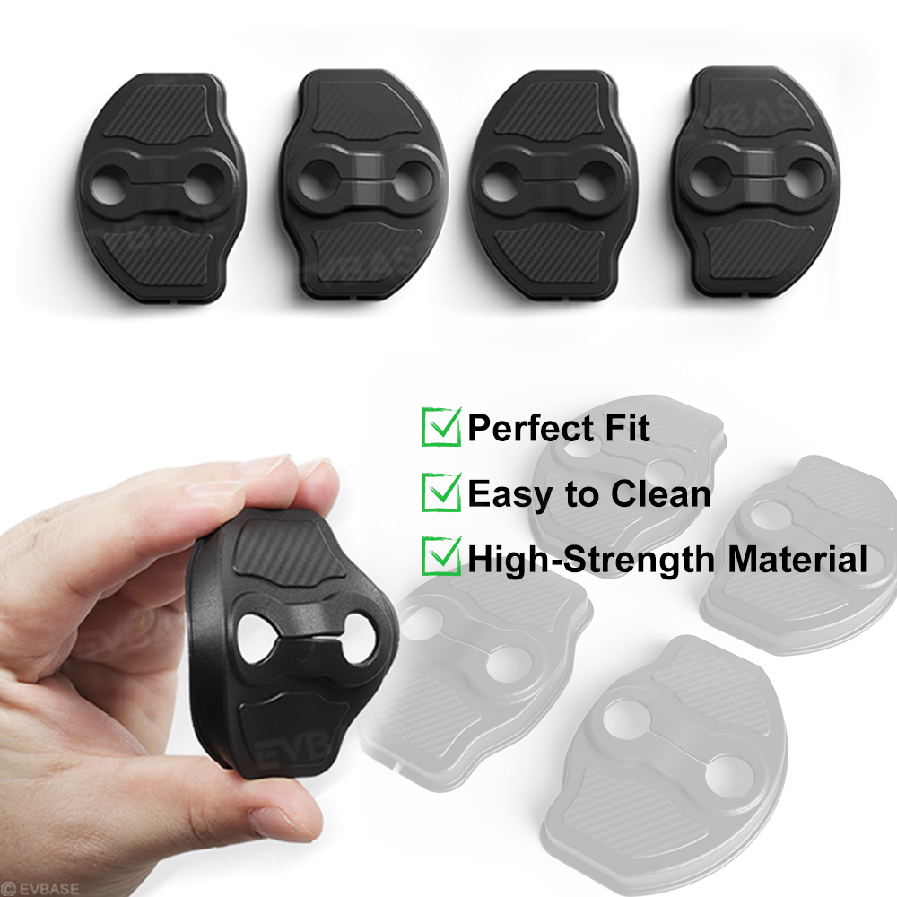 Door Lock Cover Model Y Juniper ABS Door Latch Cover Protector For Tesla