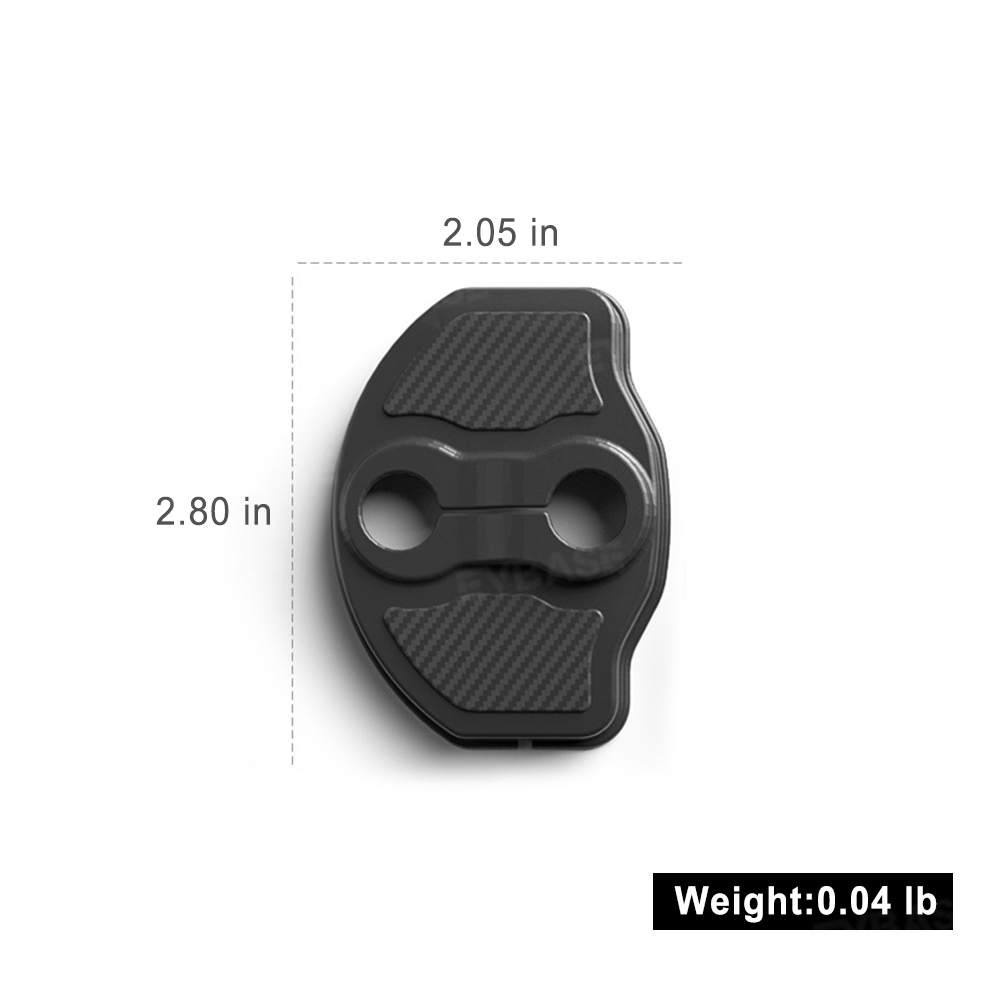 Door Lock Cover Model Y Juniper ABS Door Latch Cover Protector For Tesla
