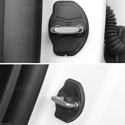 Door Lock Cover Model Y Juniper ABS Door Latch Cover Protector For Tesla