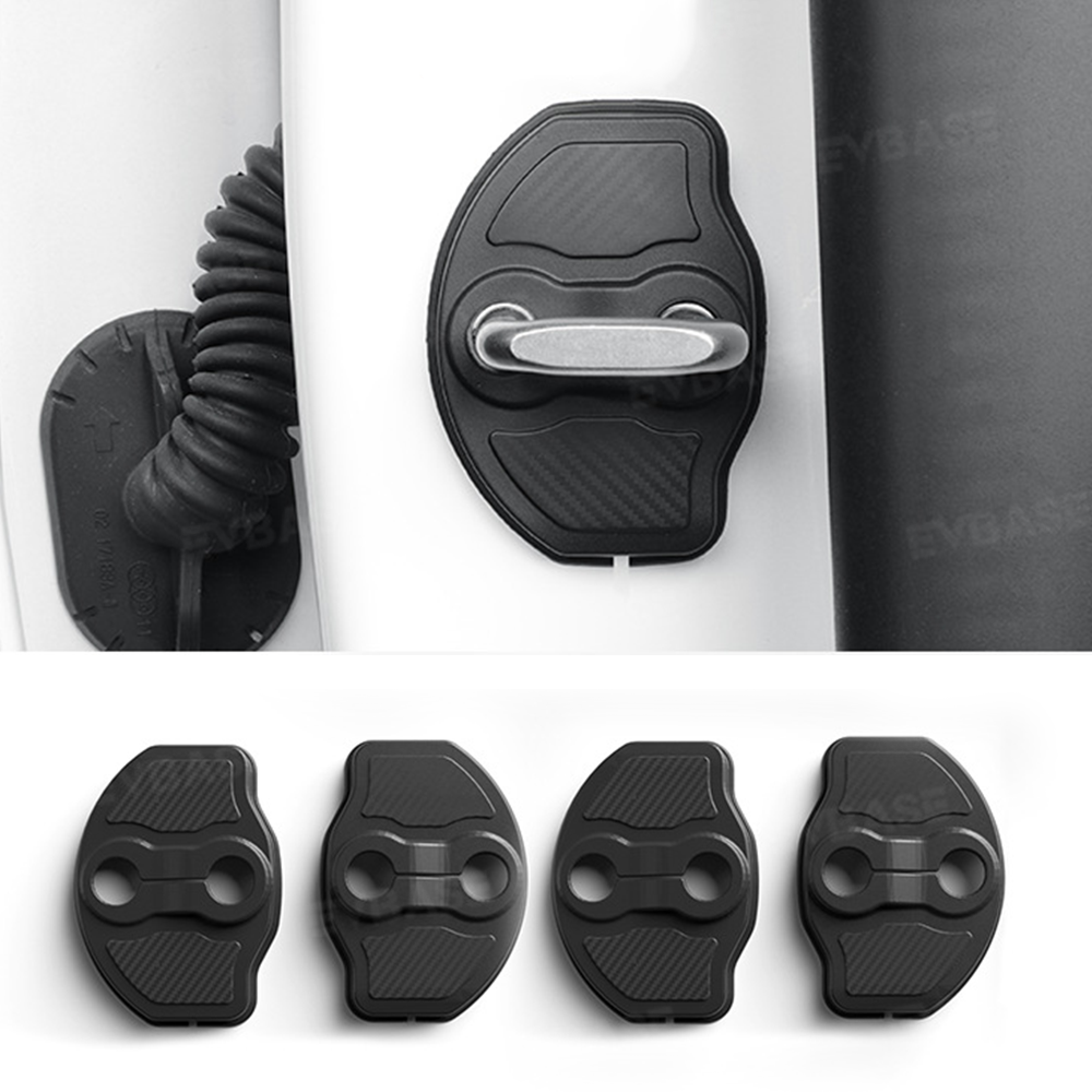 Door Lock Cover Model Y Juniper ABS Door Latch Cover Protector For Tesla