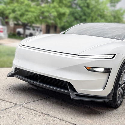 Tesla Front Lip For Model Y Juniper V Style Front Splitter ABS Front Apron Body Kit