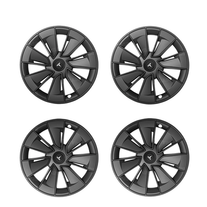 Tesla Model Y 19" Gemini Wheel Covers Hubcaps Inspired By Model 3 Performance Wheel Caps Rim Protector 4PCS