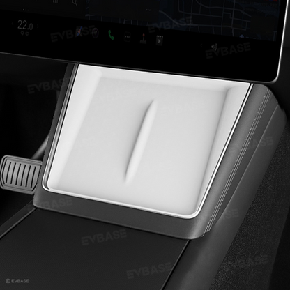 Tesla Model Y Juniper Center Console Wireless Charging Pad Anti-Slip Silicone Charger Liner