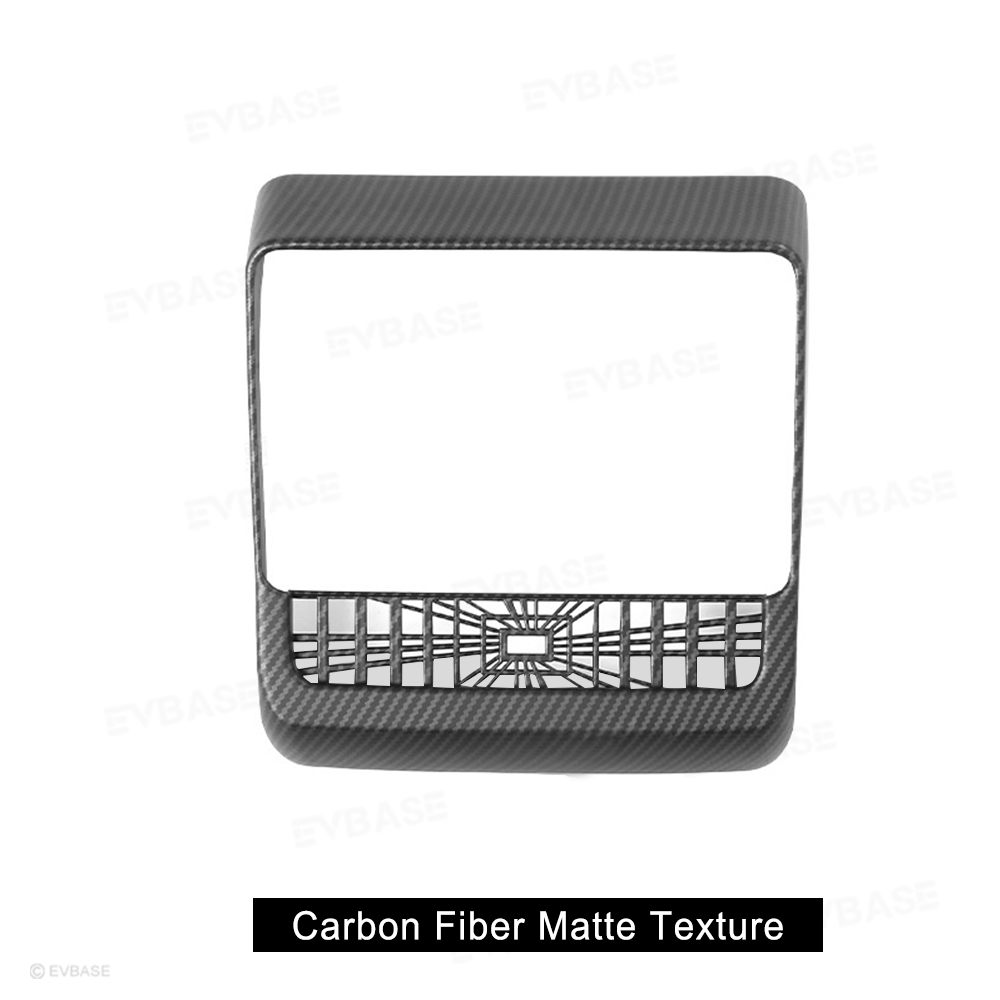 Model Y Juniper/3 Highland Rear Screen Overlay ABS Backseat Air Vent Cover Protection for Tesla