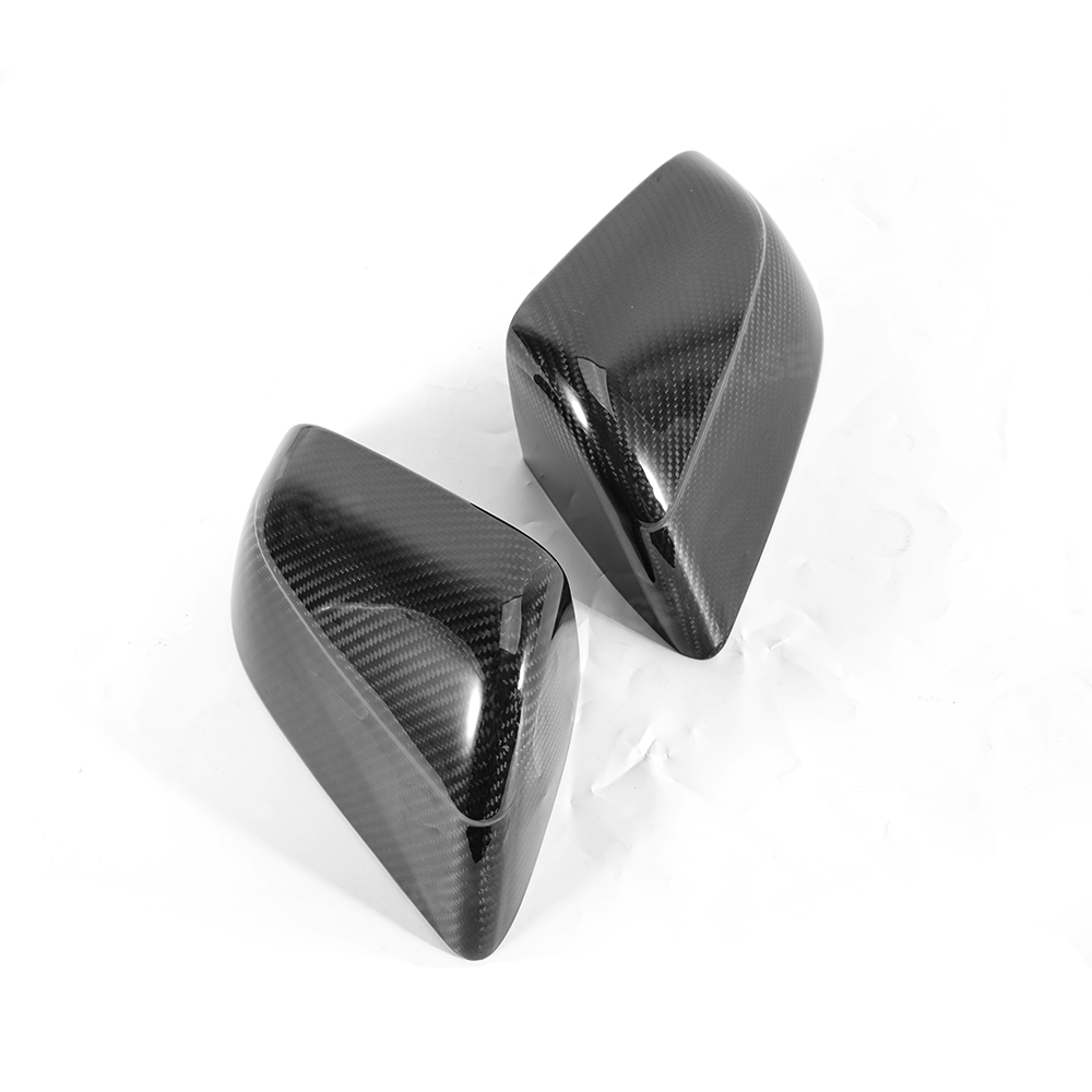 Tesla Side Mirror Covers for Model Y Juniper Real Carbon Fiber Side View Mirror Overlays Exterior Mods