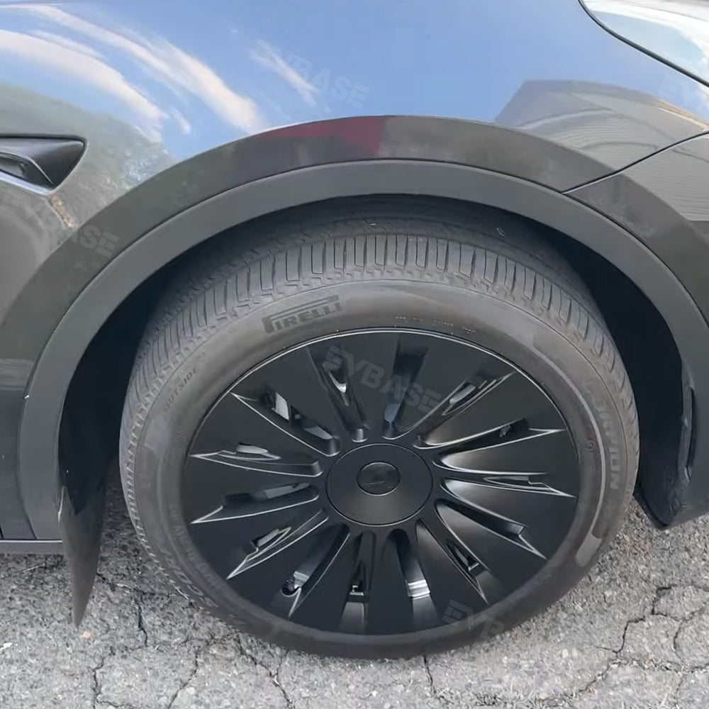 Model Y Gemini Wheels Caps 4PCS Sleek Matte 19-Inch Induction Wheel Covers for Tesla