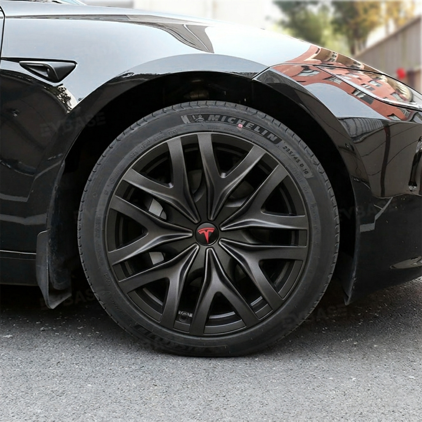 Model 3 Highland Wheel Covers 18" Photon Wheels Hubcaps Inspired By Model Y Performance