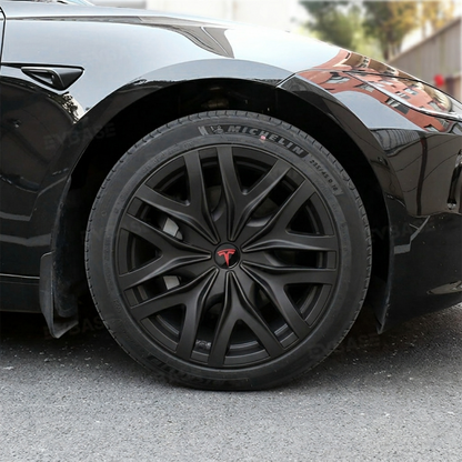Model 3 Highland Wheel Covers 18" Photon Wheels Hubcaps Inspired By Model Y Performance