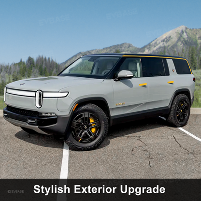 Vinyl Wrap for Rivian R1S Off-Road Style Double-Sided Vinyl Sticker Decals Graphics