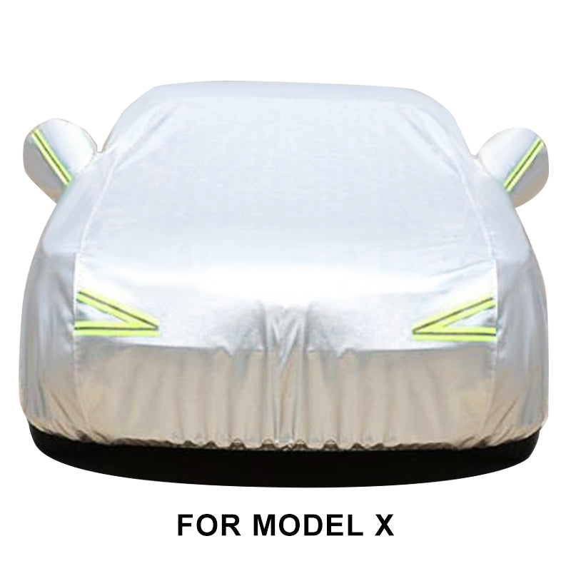 Model 3 X Y Full Car Cover Waterproof All Weather Protection Snow Proof Windproof Outdoor Car Covers for Tesla