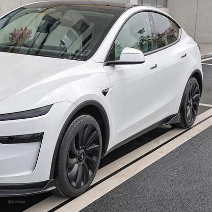 Wheel Covers for Tesla Model Y Juniper 19" Crossflow Wheels Überturbine Style Hubcaps Upgrade 2.0