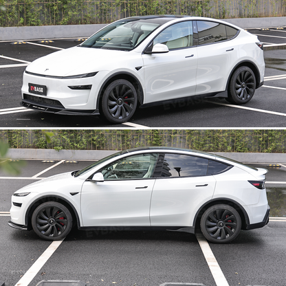 Wheel Covers for Tesla Model Y Juniper 19" Crossflow Wheels Überturbine Style Hubcaps Upgrade 2.0