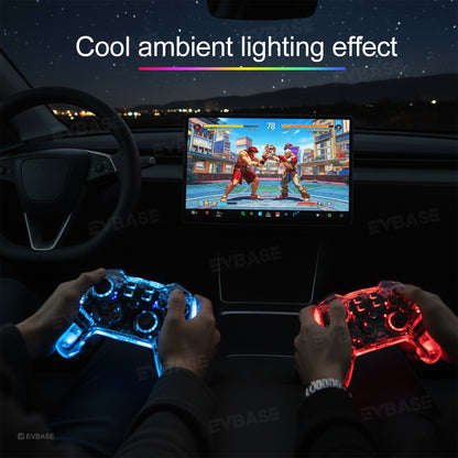 Wireless RGB Bluetooth Gaming Controller Gamepad for Tesla Model Y Juniper & 3/Y/S/X/Cybertruck