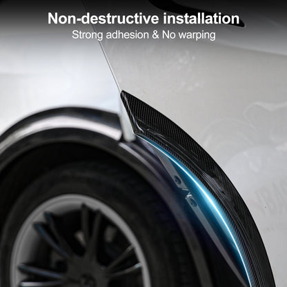 Model Y Fender Flares Wide Body Wheel Arches Extensions Edge Trim Protector With Radar Cutout for Tesla