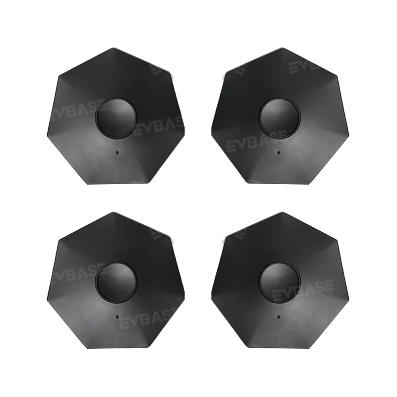 Cybertruck Center Wheel Cap Heptagon Hub Tesla Wheel Rim Caps Lug Nut Covers Caps