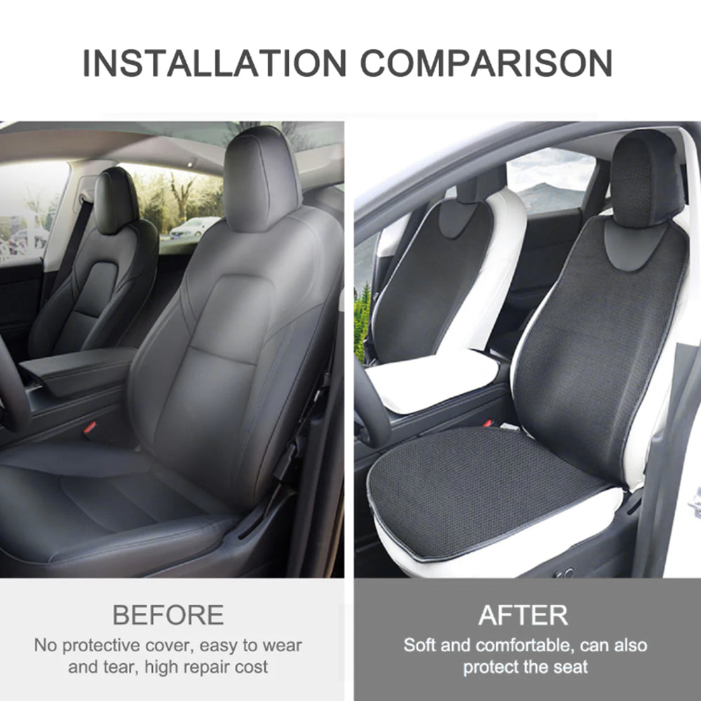 Model 3 Y Seat Cushion Cool Breathable Air Mesh Car Seat Cushion pad for Tesla