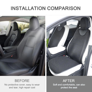 Tesla Model 3 Y Seat Cushion Cool Breathable Air Mesh Car Seat Cushion pad