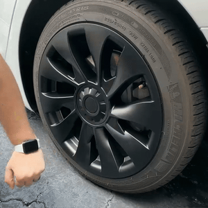 Model 3 18inch Überturbine Wheel Cover For Tesla 3 18inch Aero Wheel Caps Matte 4PCS 2017-2023 Year