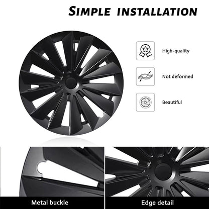 Model Y Hubcaps Wheel Caps Rim Protector Fit for Gemini 19" Hub Caps for Tesla