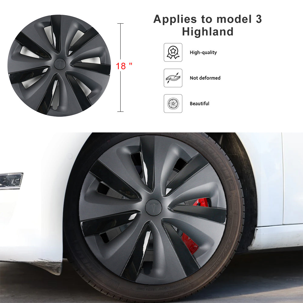 Tesla Model 3 2024 Highland Photon Wheel Center Cap Big by Mateusz