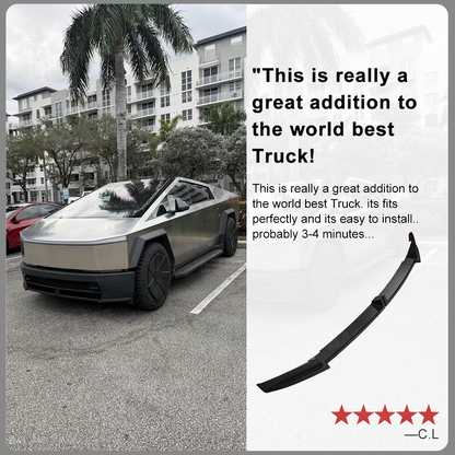 Cybertruck Front Bumper Lip Splitter ABS Front Lip for Tesla