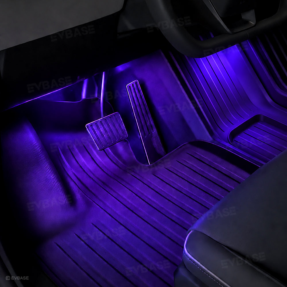 Cybertruck Footwell Lights RGB Ambient Lighting LED Interior Lights wi ...