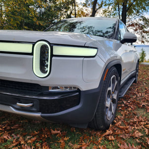 EVBASE R1T Running Boards Rivian Exterior Accessories Fixed Running Boards Rivian