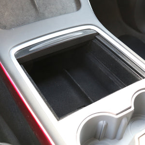 Upgraded Tesla Model 3 Y Center Console Organizer Tray Box Black
