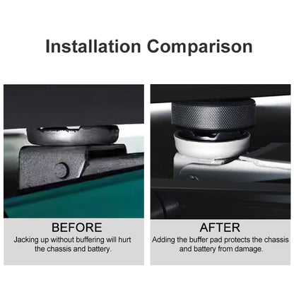 Model 3 Y Rubber Jack Pad Lifting Car Undertray Protection Underbody Heavy Duty Adapter for Teslar