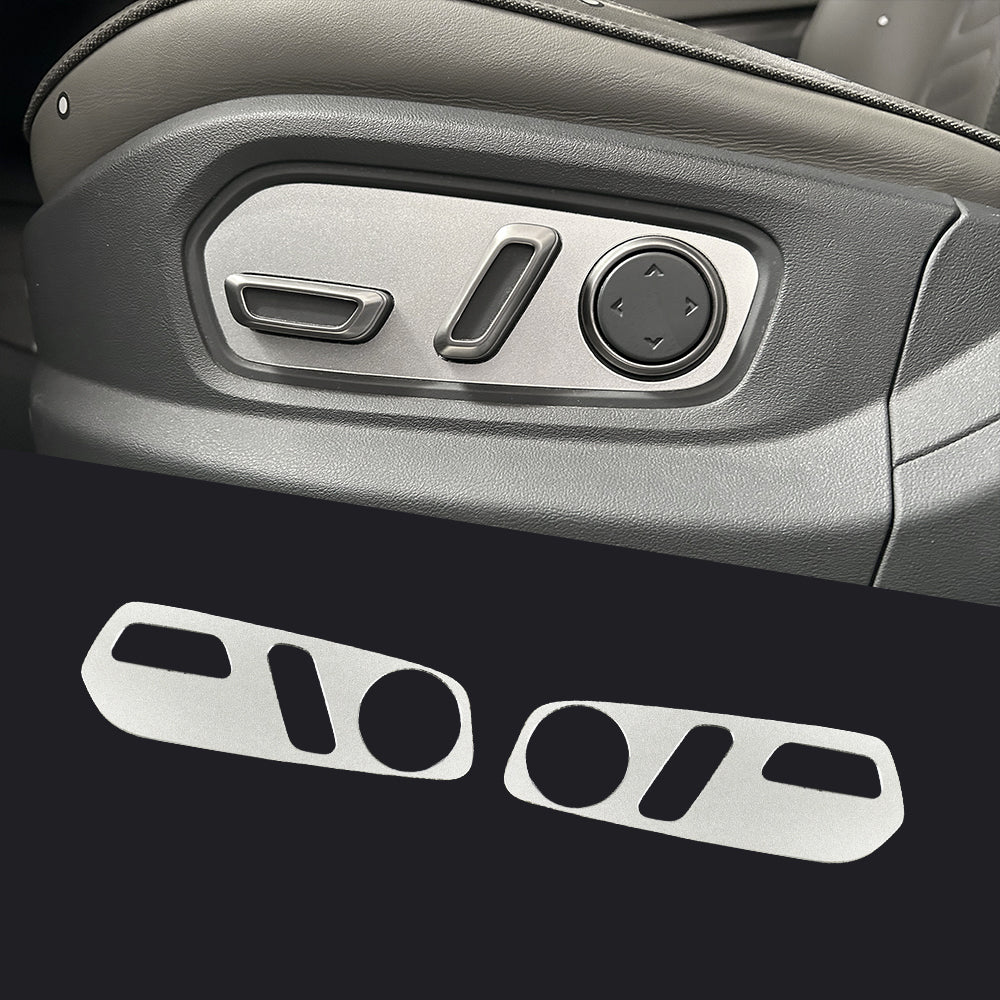 Seat Adjustment Button Cover Trim for R1T R1S Rivian Interior Wrap Accessories