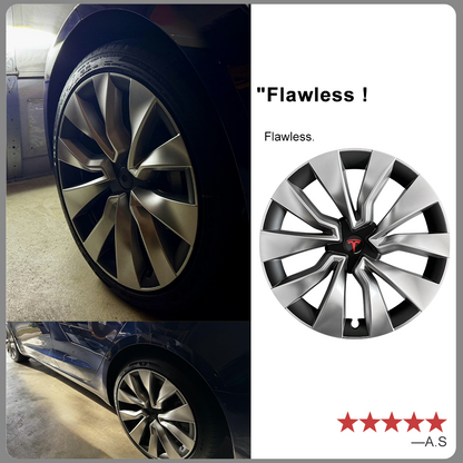 Model 3 Highland 19-Inch Wheel Covers for Tesla Nova Wheels Hub Caps Wheel Rim Protector EVBASE