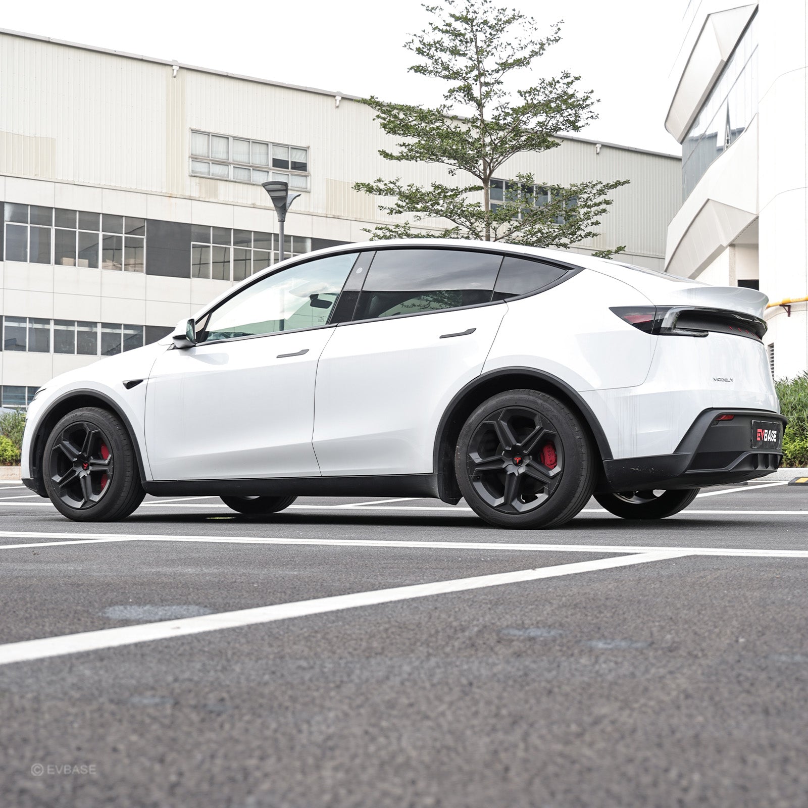 Model Y Juniper 19" Wheel Covers with Futuristic Off-Road Style Hubcaps Full Rim Protectors for Tesla