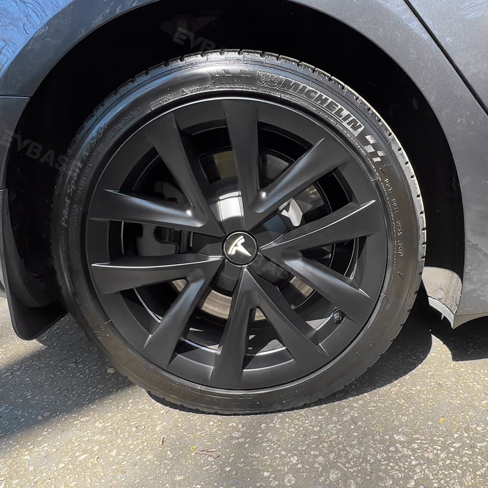 NRM N-Power Copricerchi Set Completo 4 Copriruota Universali Compatibili Con Maggior Parte Delle Marche E Cerchi (Giallo/nero, 14