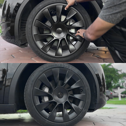 EVBASE 20 Inch Rim Protector Ultimate Protection For Tesla Model Y RimCase Wheels Rim Protector(4 of set)